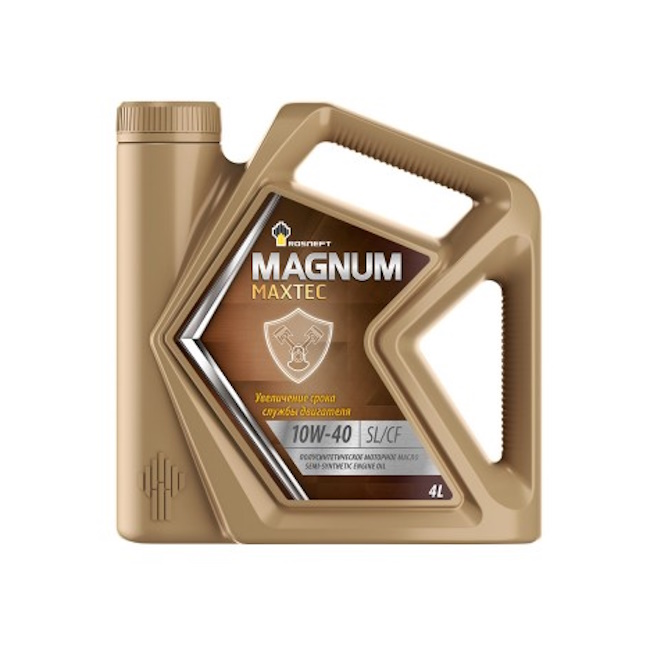 Картинка Масло моторное Rosneft Magnum Maxtec 10W-40 SL 4 л от ООО ТФК Комтекс