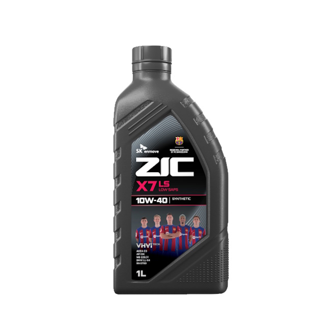 Картинка Моторное масло ZIC X7 LS 10W-40 1л от ООО ТФК Комтекс
