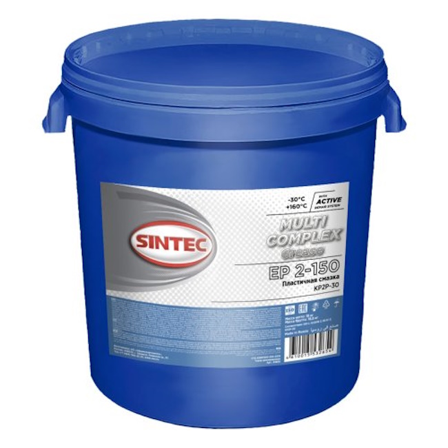 Картинка SINTEC MULTI COMPLEX GREASE EP 2-150 18кг ПЛАСТИК от ООО ТФК Комтекс