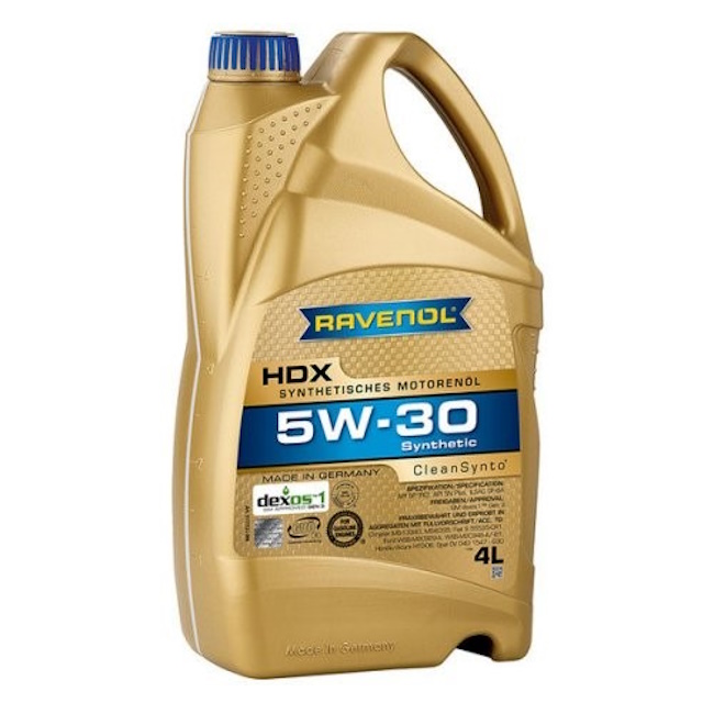 Картинка Моторное масло RAVENOL HDX SAE 5W-30 (4л) от ООО ТФК Комтекс