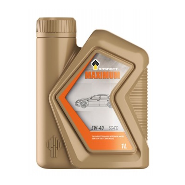 Картинка Масло моторное Rosneft Maximum 5W-40 1 л от ООО ТФК Комтекс