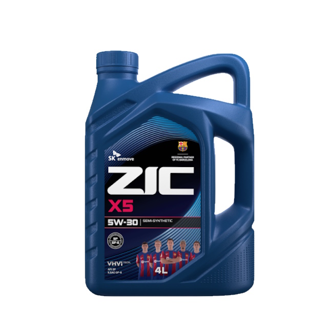 Картинка Моторное масло ZIC X5 5W-30 4л от ООО ТФК Комтекс
