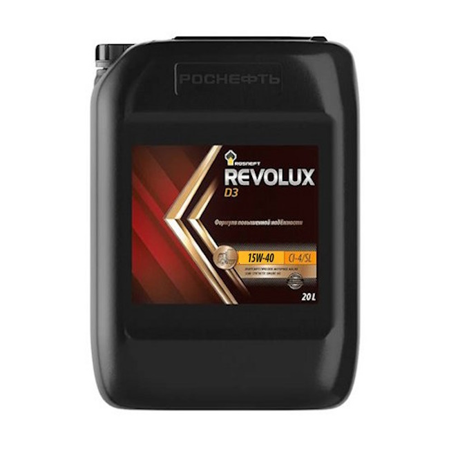 Картинка Масло моторное Rosneft Revolux D3 15W-40 (20 л) от ООО ТФК Комтекс