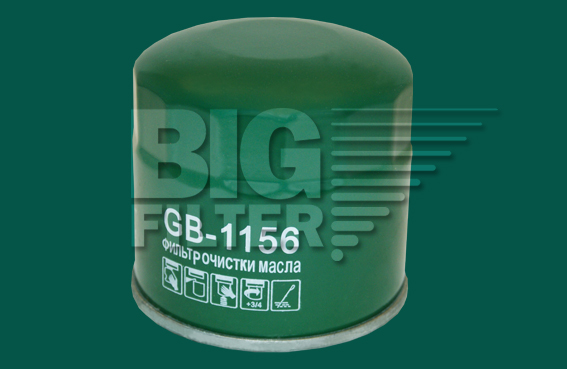 Картинка Фильтр масляный BIG GB-1156 от ООО ТФК Комтекс