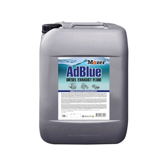 Картинка Жидкость для систем SCR AdBlue (мочевина) «MOZER» 20л от ООО ТФК Комтекс