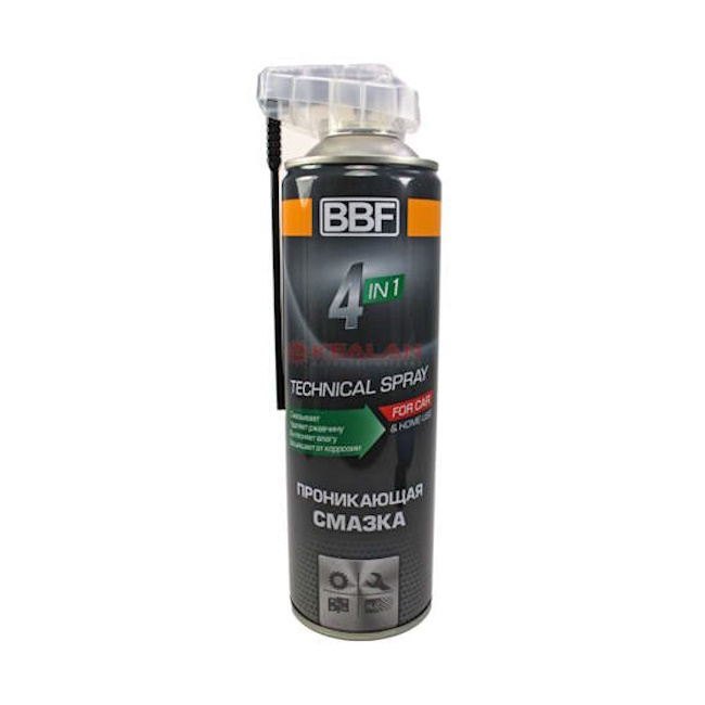 Картинка Проникающая смазка BBF  4in 1 (500ml) от ООО ТФК Комтекс