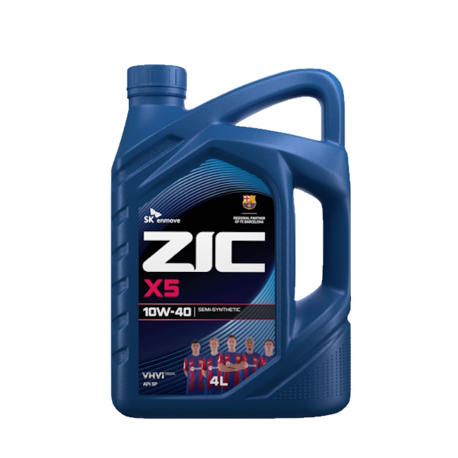 Картинка Моторное масло ZIC X5 10W-40 4л от ООО ТФК Комтекс