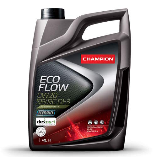 Картинка Моторное масло CHAMPION ECO FLOW 0W-20 SP/RC D1-3 4л от ООО ТФК Комтекс