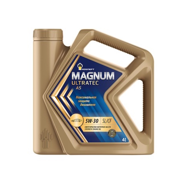 Картинка Масло моторное Rosneft Magnum Ultratec A5 5W-30 4 л от ООО ТФК Комтекс