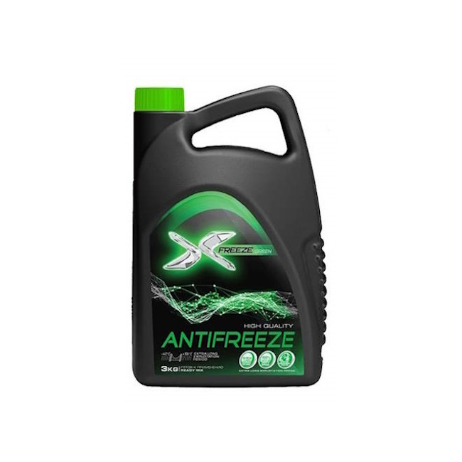Картинка X-Freeze Антифриз Green 3кг от ООО ТФК Комтекс