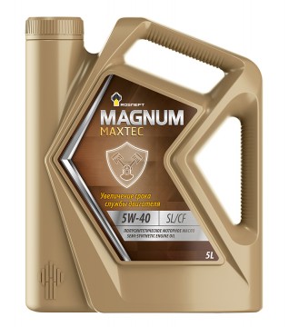 Картинка Масло моторное Rosneft Magnum Maxtec 5W-40  5 л от ООО ТФК Комтекс