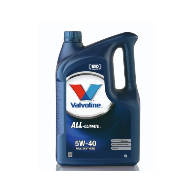 Картинка Моторное масло Valvoline All Climate 5W-40 5л от ООО ТФК Комтекс