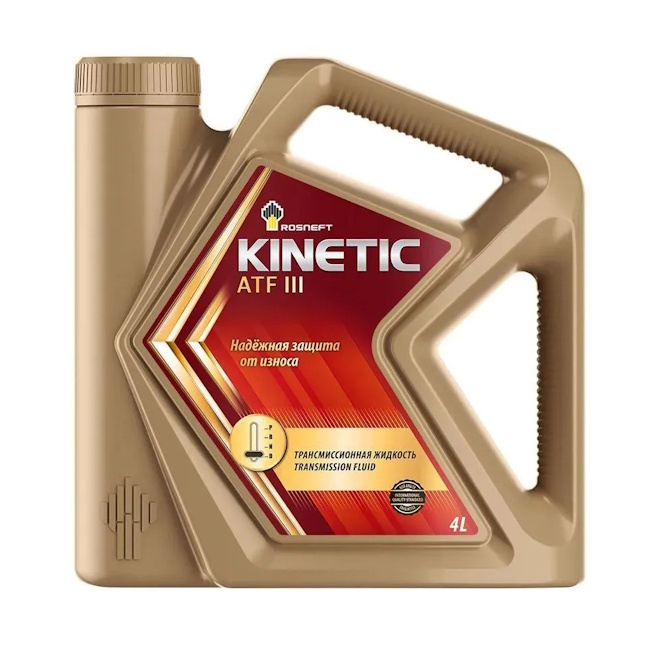 Картинка Жидкость для АКП Rosneft Kinetic ATF III 4 л от ООО ТФК Комтекс
