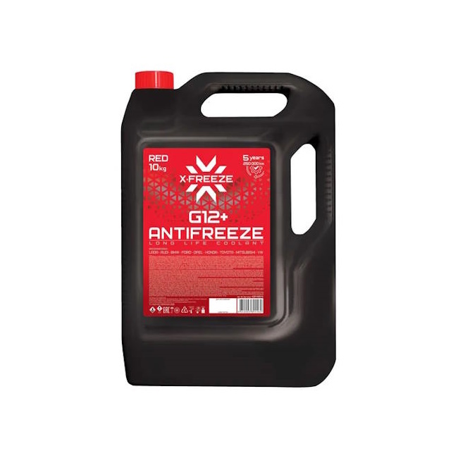 Картинка X-Freeze Антифриз G12+ 10кг от ООО ТФК Комтекс