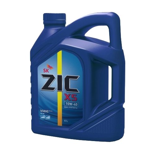Картинка Моторное масло ZIC X5000 10W-40 6л от ООО ТФК Комтекс