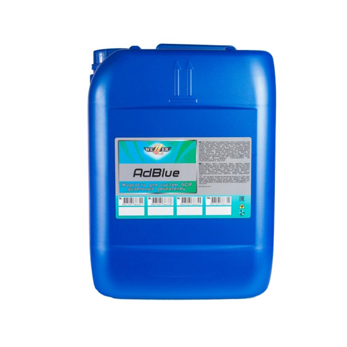 Картинка Жидкость для систем SCR AdBlue (мочевина) «Wezzer» 20л от ООО ТФК Комтекс