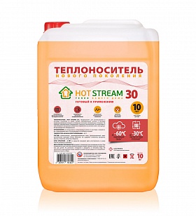 Картинка Теплоноситель "Hot Stream 30" 10 кг от ООО ТФК Комтекс