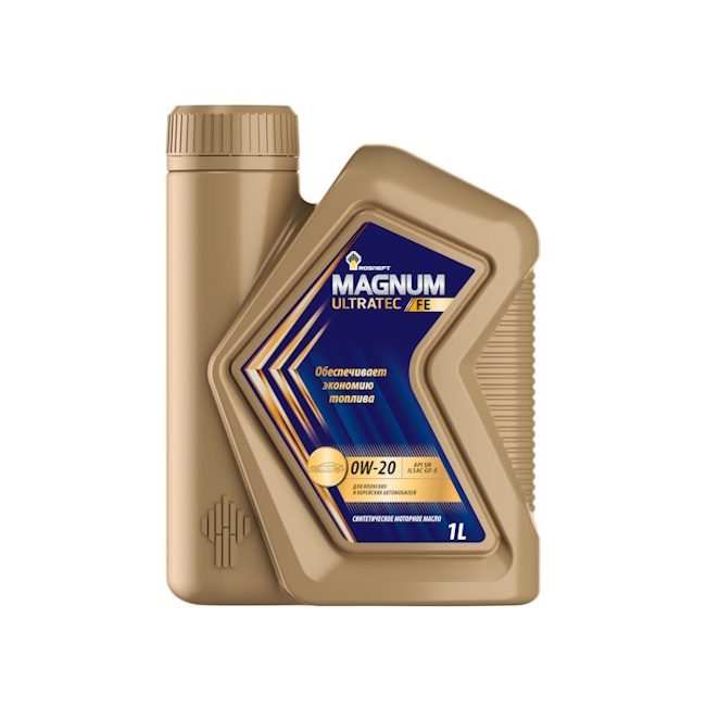Картинка Масло моторное Rosneft Magnum Ultratec FE 0W–20 канистра 1 л от ООО ТФК Комтекс