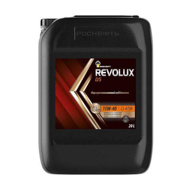 Картинка Масло моторное Rosneft Revolux D5 15W-40 канистра (20 л) от ООО ТФК Комтекс