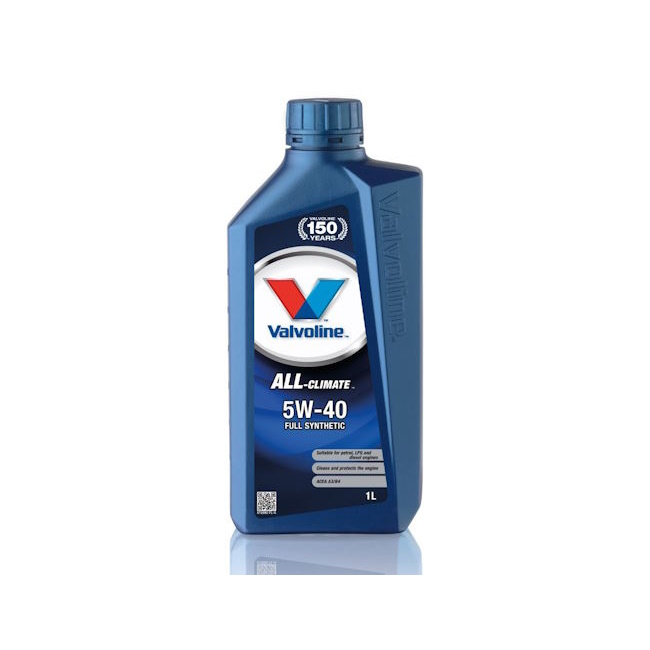 Картинка Моторное масло Valvoline All Climate 5W40 1 л от ООО ТФК Комтекс