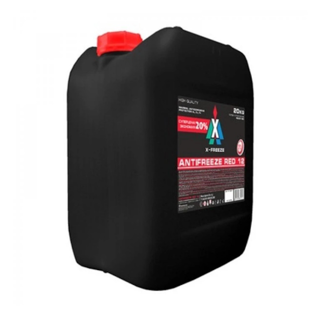 Картинка X-Freeze Антифриз Red 20кг от ООО ТФК Комтекс