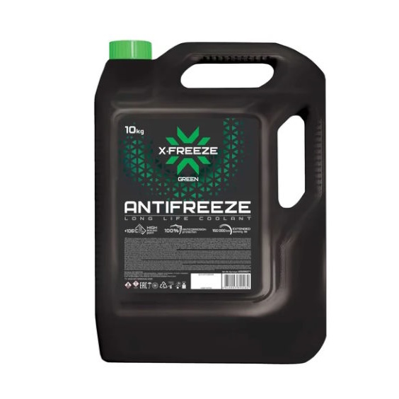 Картинка X-Freeze Антифриз Green 10кг от ООО ТФК Комтекс