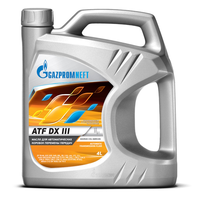 Картинка Gazpromneft ATF DX III  4л от ООО ТФК Комтекс