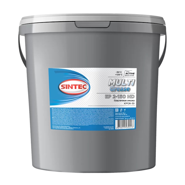 Картинка SINTEC MULTI GREASE EP 2-150  HD (MoS2) 18кг от ООО ТФК Комтекс