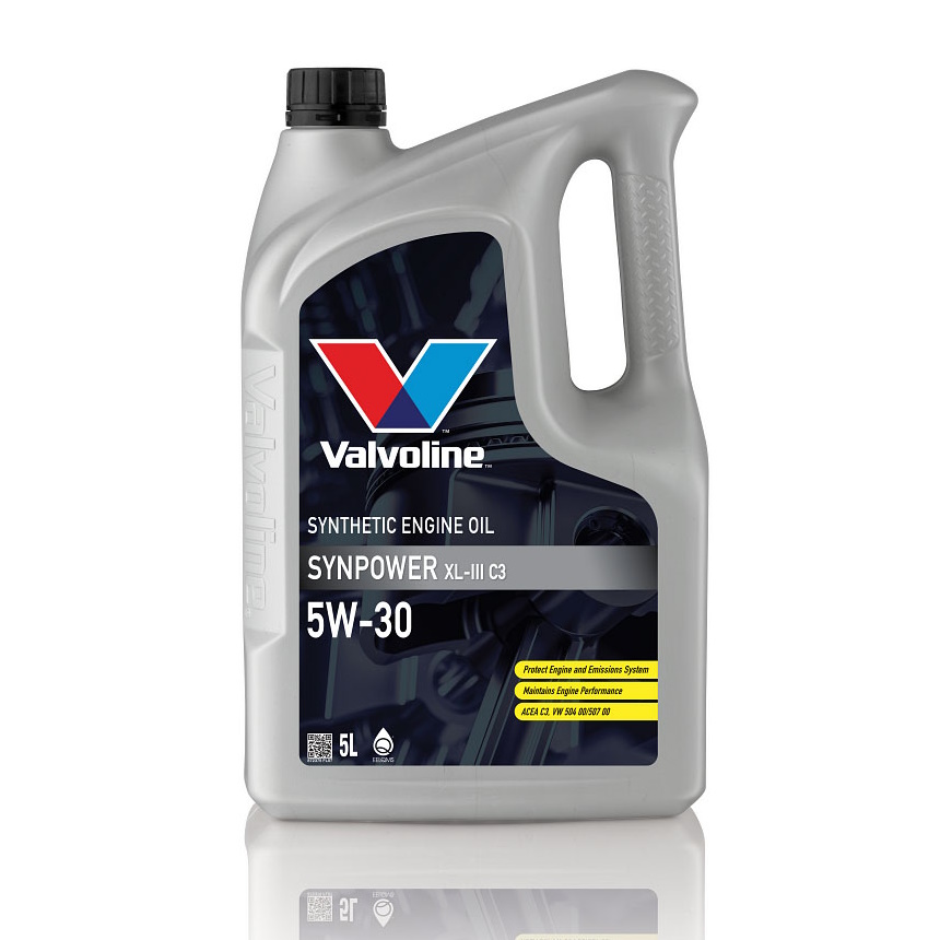 Картинка Моторное масло Valvoline SynPower XL-III C3 5W-30 5л от ООО ТФК Комтекс