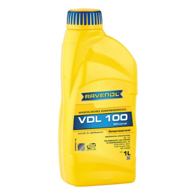 Картинка Компрессорное масло RAVENOL Kompressorenoel VDL 100 (1л) от ООО ТФК Комтекс