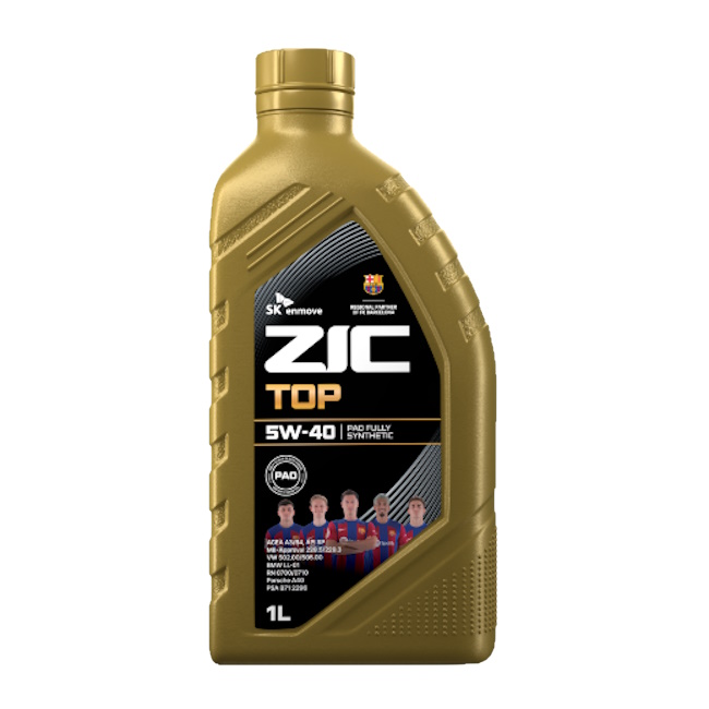 Картинка Моторное масло ZIC TOP 5W-40 1л от ООО ТФК Комтекс