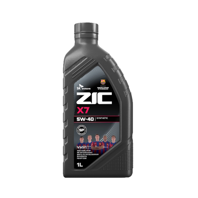 Картинка Моторное масло ZIC X7 5W-40 1л от ООО ТФК Комтекс