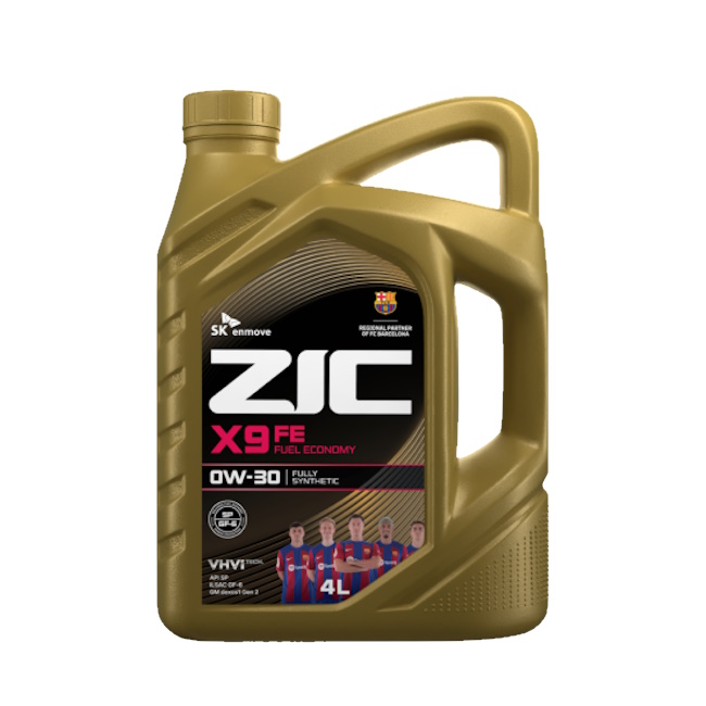Картинка Моторное масло ZIC X9 FE 0W-30 4л от ООО ТФК Комтекс