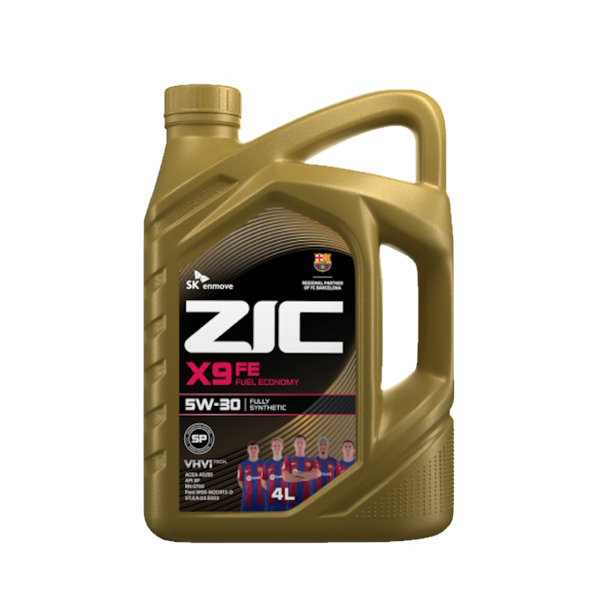 Картинка Моторное масло ZIC X9 FE 5W-30  4л от ООО ТФК Комтекс