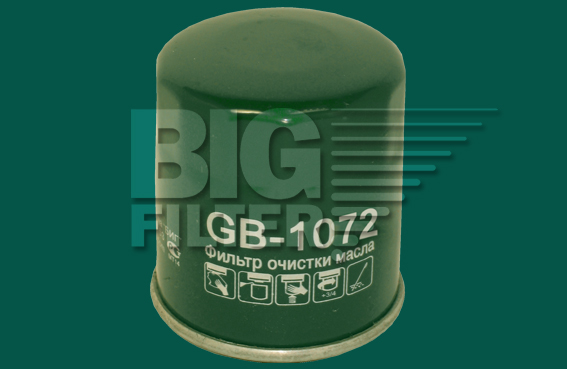 Картинка Фильтр масляный BIG GB-1072 от ООО ТФК Комтекс