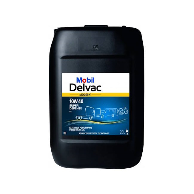 Картинка Моторное масло  MOBIL DELVAC MODERN 10W40 SUPER DEFENSE V1 (20л) от ООО ТФК Комтекс