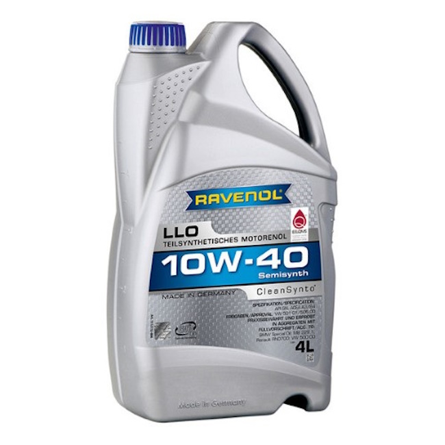 Картинка Моторное масло RAVENOL LLO SAE 10W-40 ( 4л) от ООО ТФК Комтекс