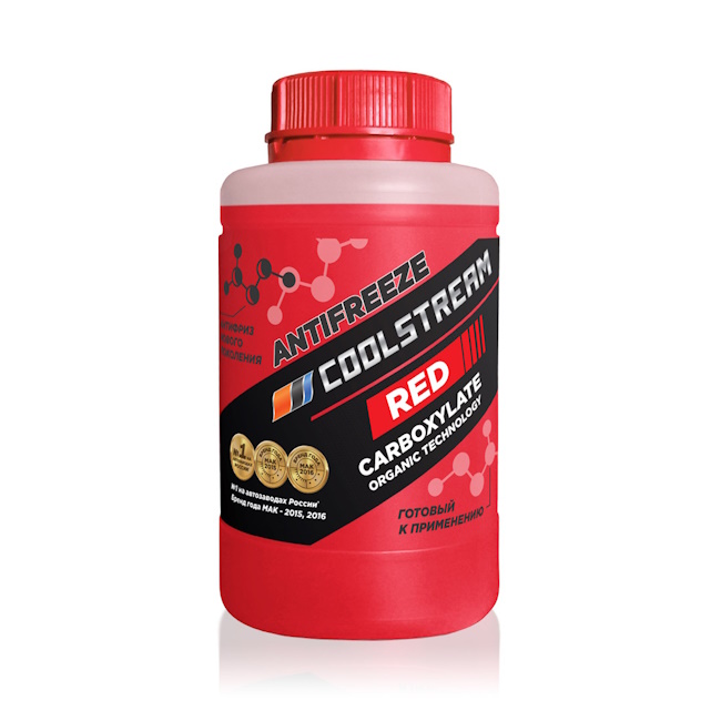 Картинка Антифриз CoolStream Red" 0,9 кг от ООО ТФК Комтекс