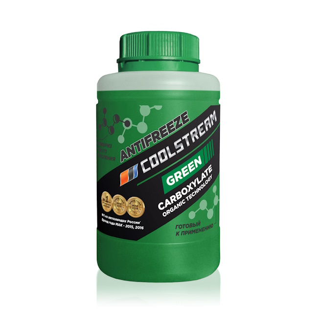 Картинка Антифриз CoolStream Green" 0,9 кг от ООО ТФК Комтекс