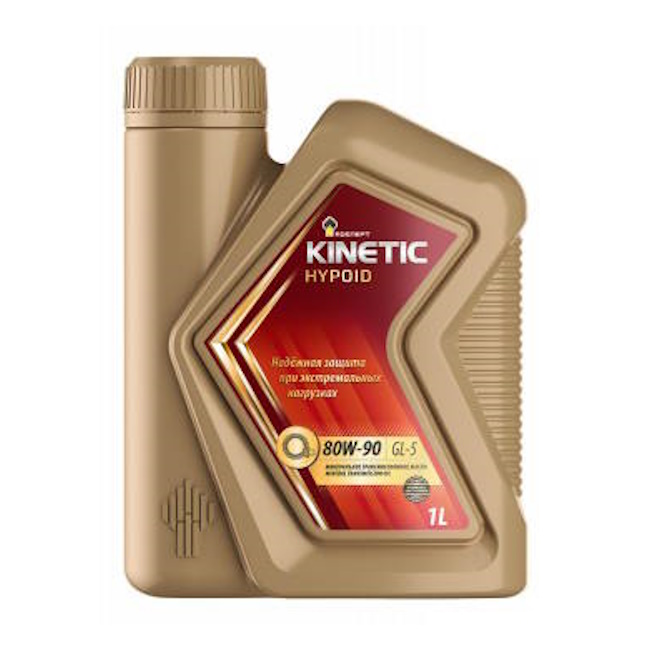 Картинка Масло трансмиссионное Rosneft Kinetic Hypoid 80W–90 1 л от ООО ТФК Комтекс