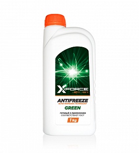 Картинка Антифриз "X-FORCE" Green 1кг от ООО ТФК Комтекс
