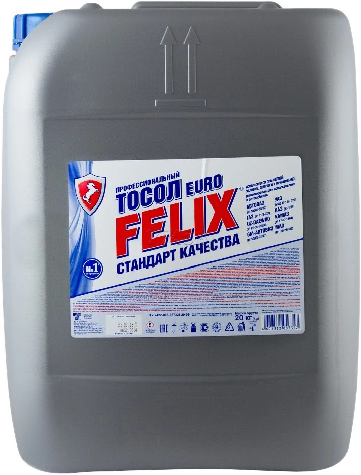 Картинка FELIX Тосол 35 EURO 20кг от ООО ТФК Комтекс