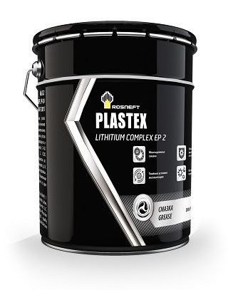 Картинка Смазка Rosneft Plastex Lithium Complex EP2 Ведро б/ж, 20 дм3 от ООО ТФК Комтекс