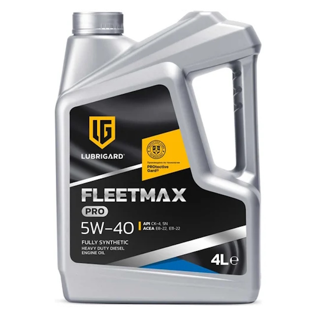 Картинка Моторное масло LUBRIGARD FLEETMAX PRO 5W-40 4л от ООО ТФК Комтекс