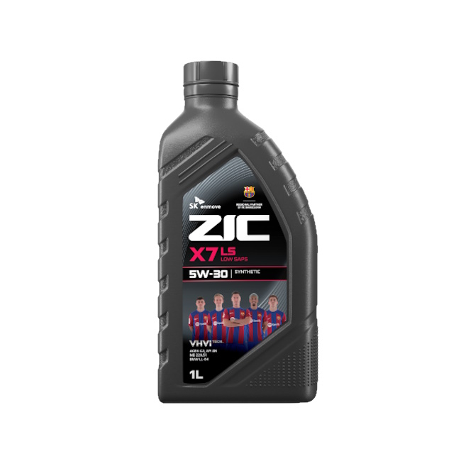 Картинка Моторное масло ZIC X7 LS 5W-30  1л от ООО ТФК Комтекс
