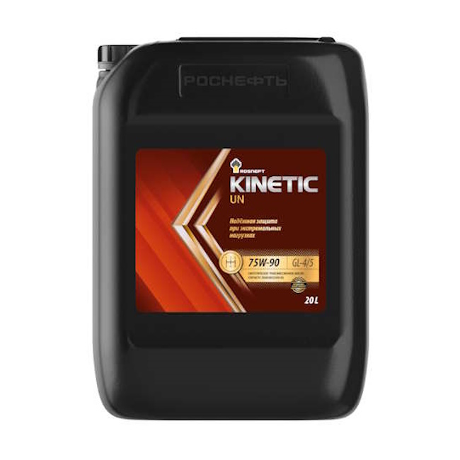 Картинка Масло трансмиссионное Rosneft Kinetic UN 75W–90 GL-4/5 (20 л) от ООО ТФК Комтекс