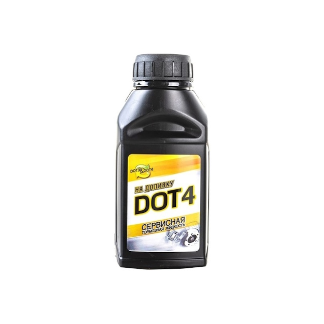Картинка Тормозная жидкость DOT 4 на доливку 250 г от ООО ТФК Комтекс