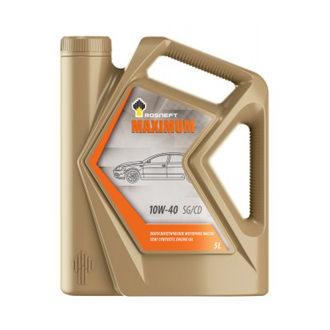 Картинка Масло моторное Rosneft Maximum 10W-40  5 л от ООО ТФК Комтекс