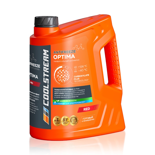 Картинка Антифриз CoolStream Optima Red 5кг от ООО ТФК Комтекс