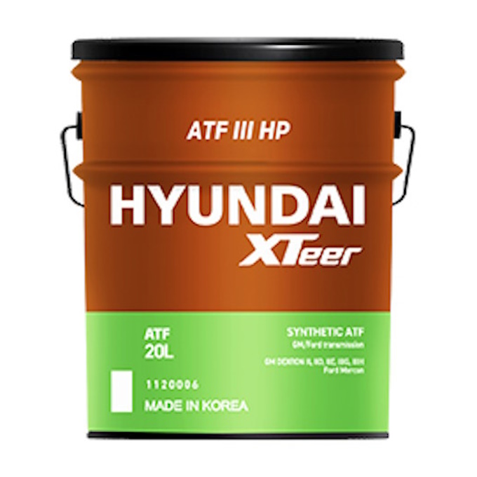 Картинка Трансмиссионное масло HYUNDAI  XTeer ATF III HP, 20 л от ООО ТФК Комтекс